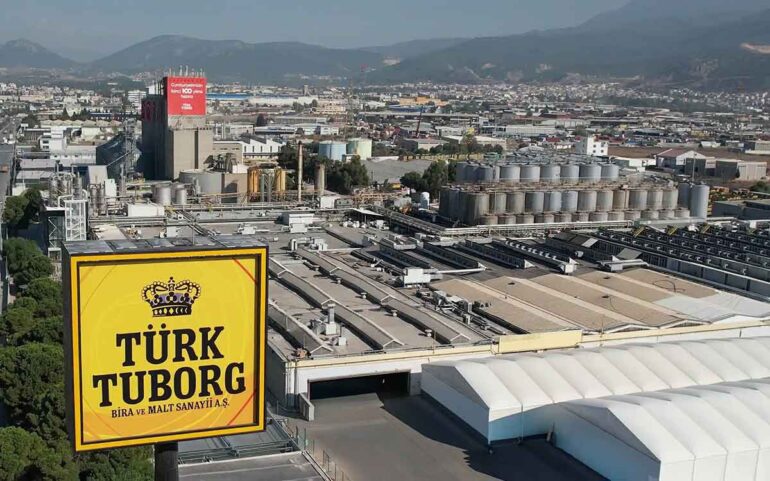 Pompa ciepła na amoniak redukuje emisje w browarze Türk Tuborg