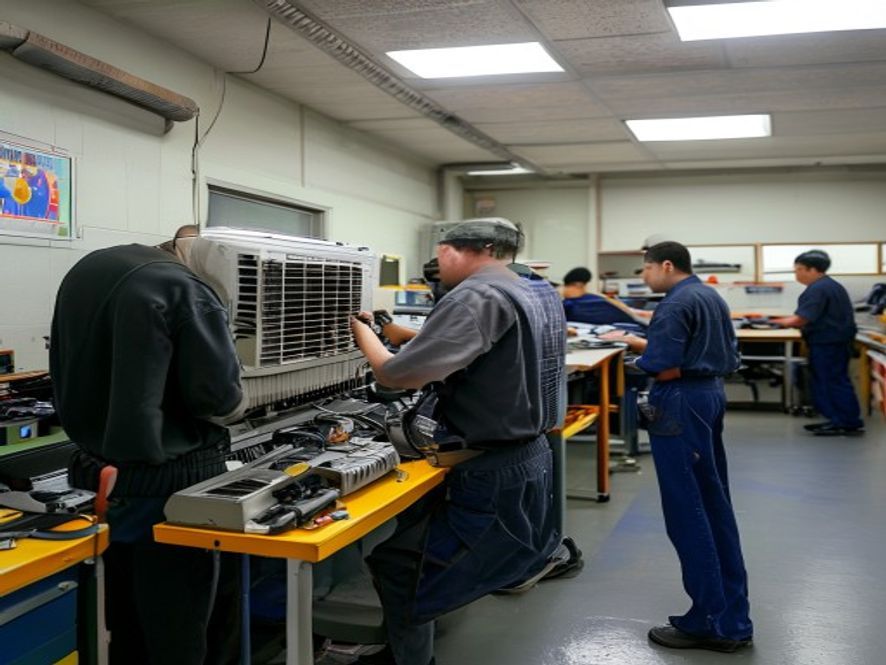 Więzienne szkolenie HVACR w USA: Od skazanych do techników
