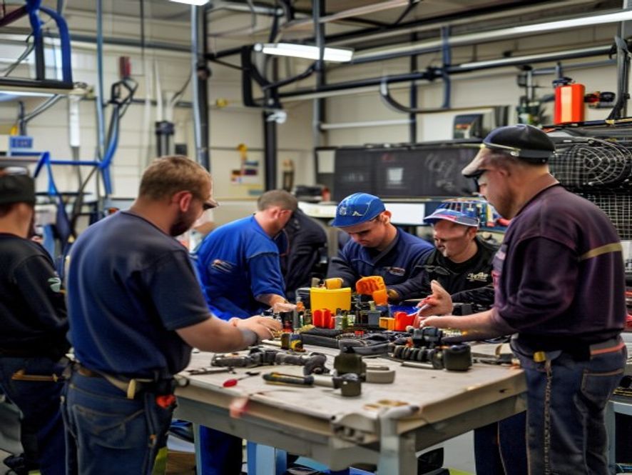 RLS szkoli techników HVACR i promuje technologię złączek zaciskowych