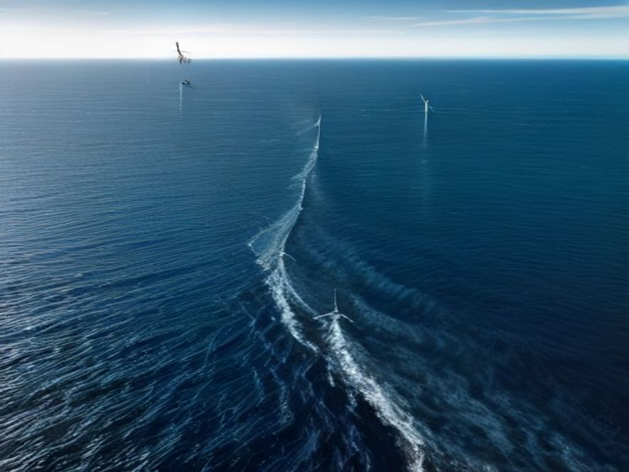 Farmy wiatrowe offshore: ślad aerodynamiczny na ponad 100 km