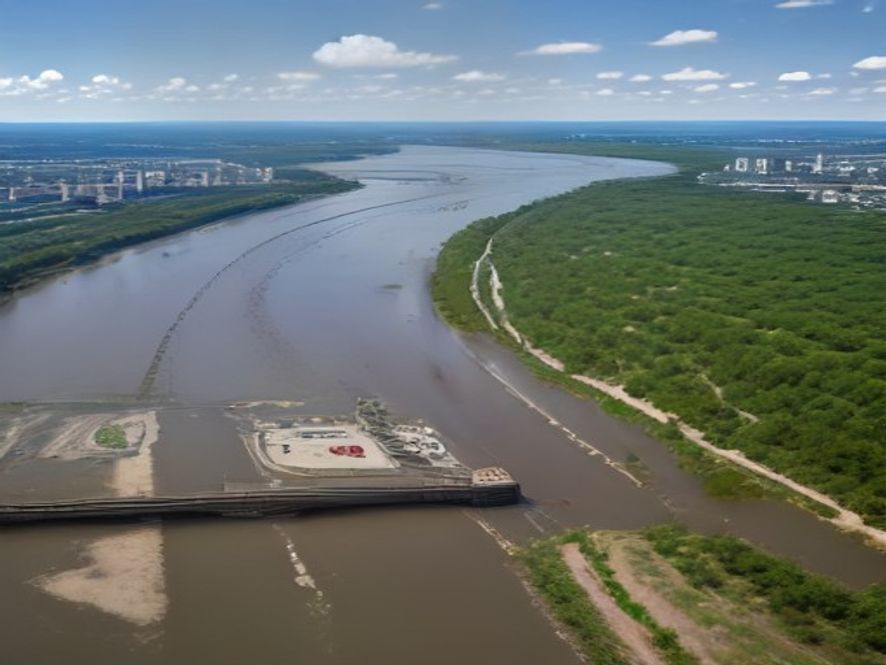 Rumunia zatapia barki, by utrzymać pracę elektrowni Cernavodă